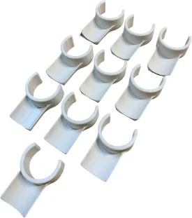1" Jump Cups-Dog Agility Equipment-Set of Ten for Factory Labeled 1" PVC Pipe. See Description Before Ordering.