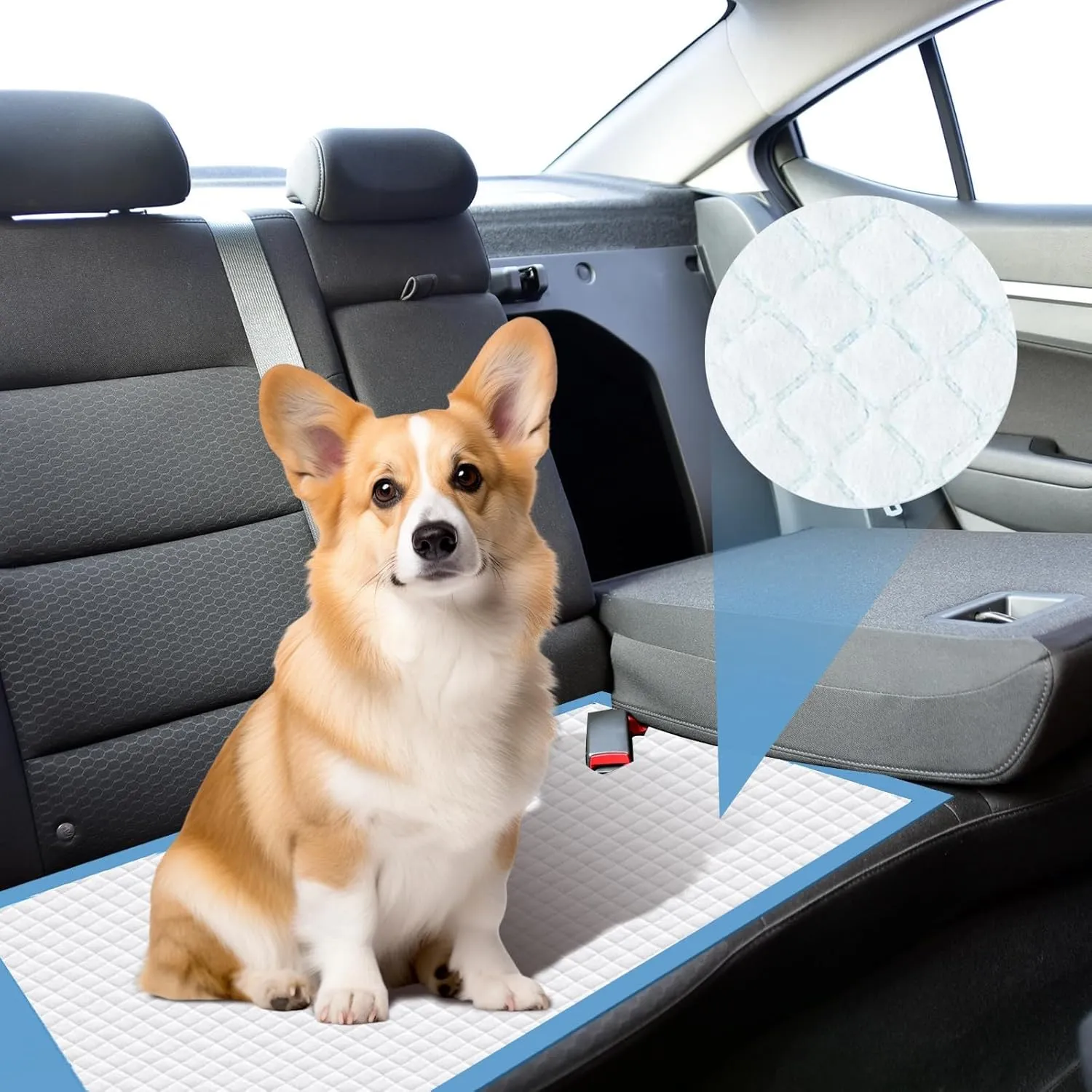200 Packs 22"x22" Disposable Puppy Pads, Dog Training Pads, Super Absorbency Disposable Underpads with Leak-Proof and Odor Control, Disposable Training Pads for Puppies, Dogs, Cats, Rabbits