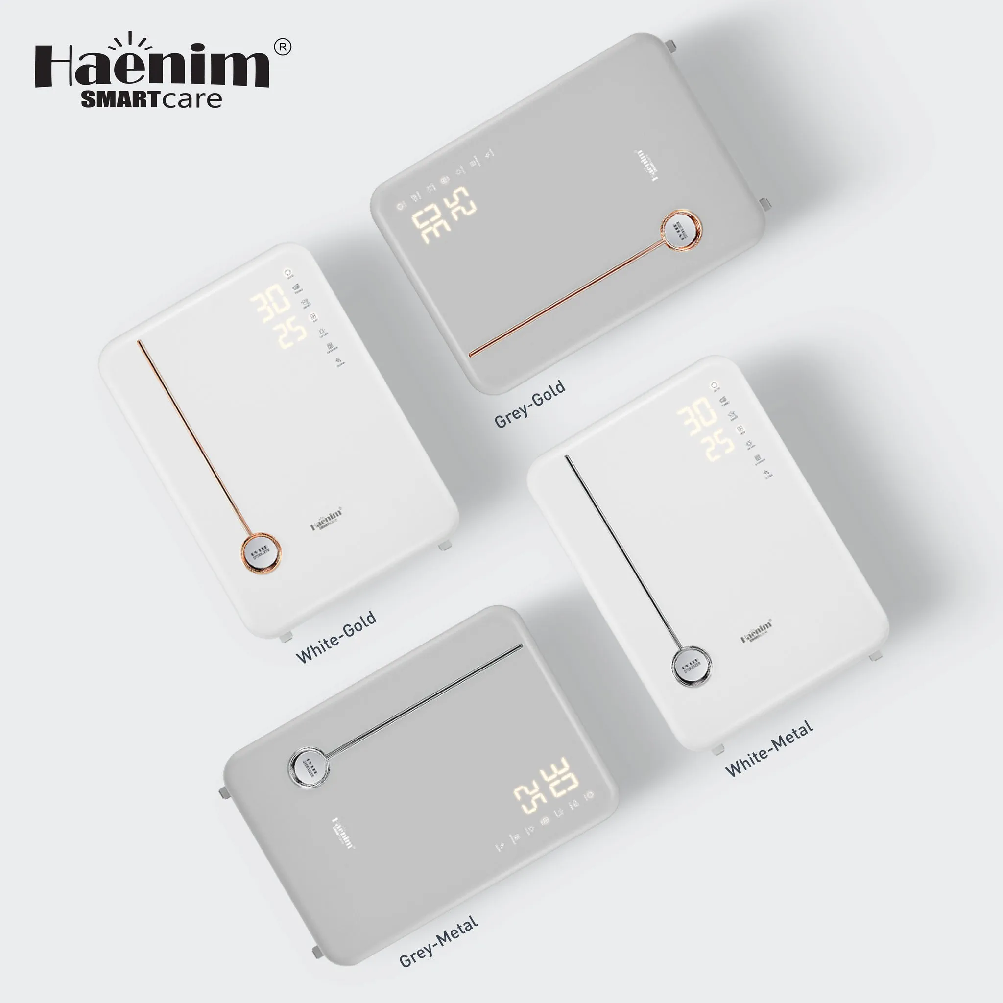 4G  SMART CLASSIC HAENIM UVC-LED ELECTRIC STERILIZER - WHITE METAL