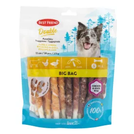 Best Friend Double chew stick chicken & duck Big Bag 12 cm 28 pcs. 275 g