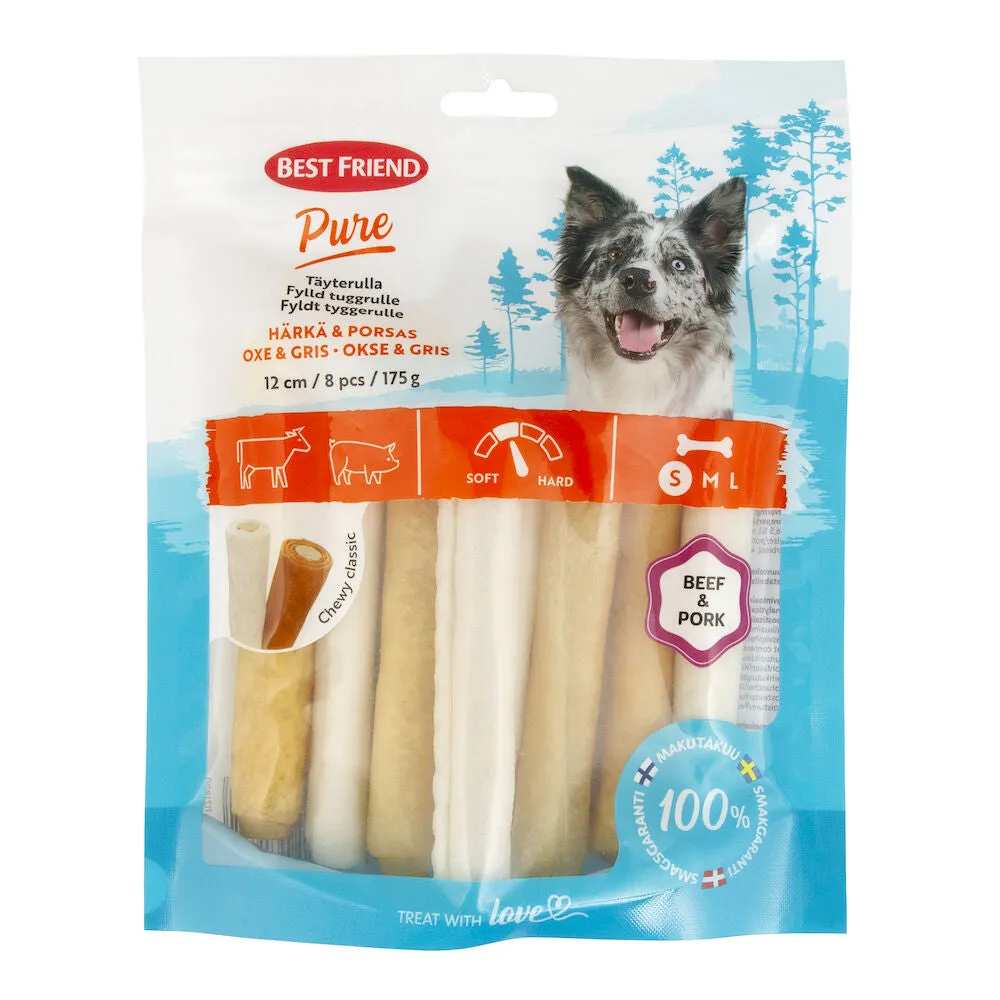 Best Friend Pure filled roll ox & pork 12 cm 8 pcs. 175 g