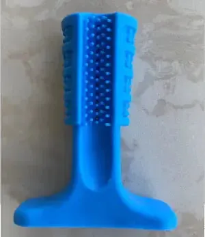Chewable toothbrush for pets
