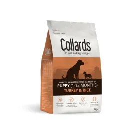 Collards Turkey And Rice Dry Puppy Food - 2kg