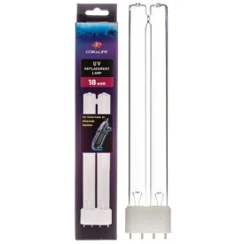 Coralife UV replacement Lamp 18 watt – For Turbo-Twist 6x UV Sterilizer