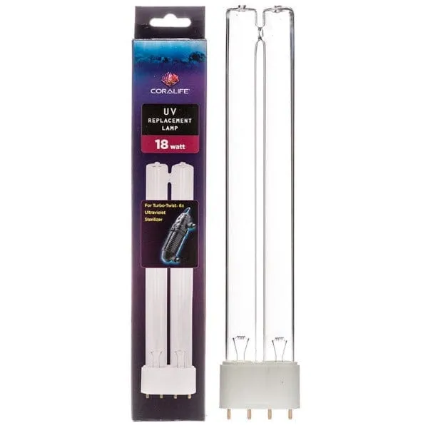 Coralife UV replacement Lamp 18 watt – For Turbo-Twist 6x UV Sterilizer