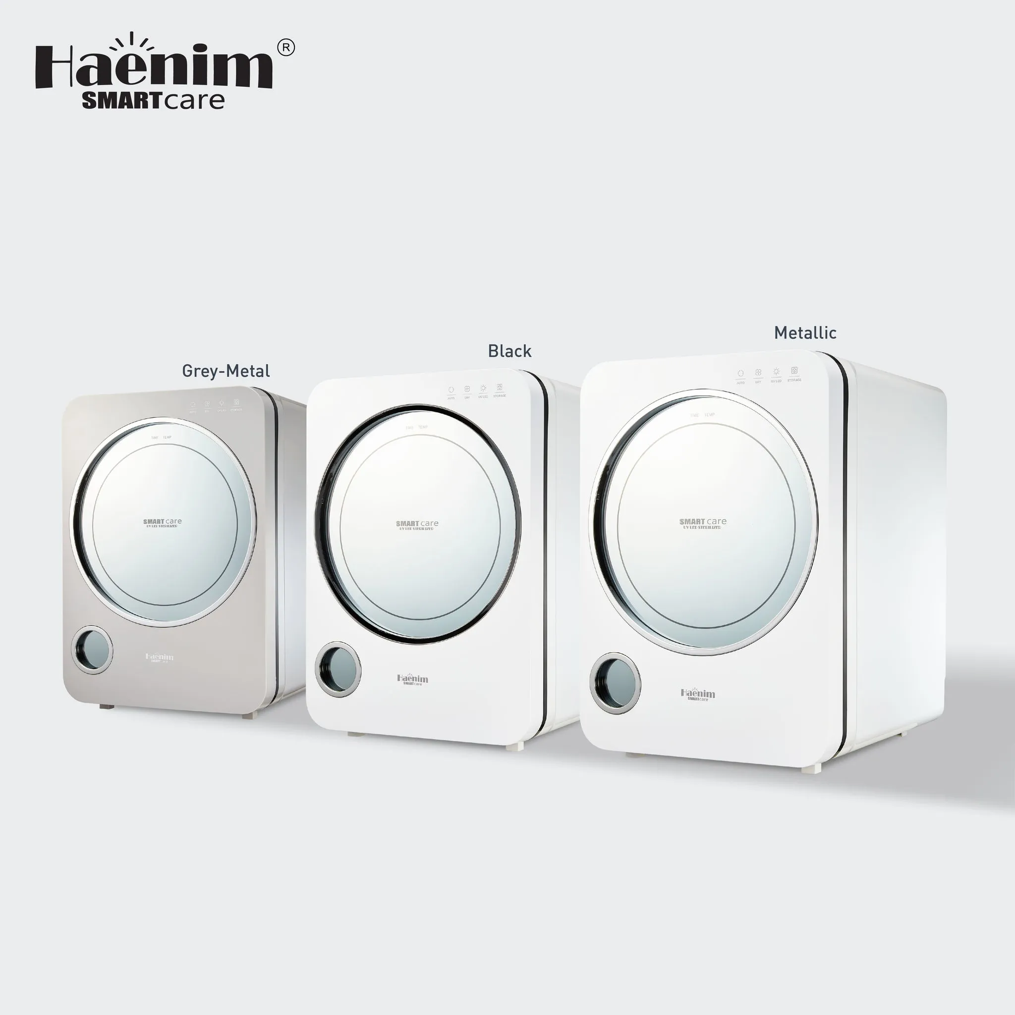 HAENIM 3G  SMART VIEW UVC-LED ELECTRIC STERILIZER - GREY METAL