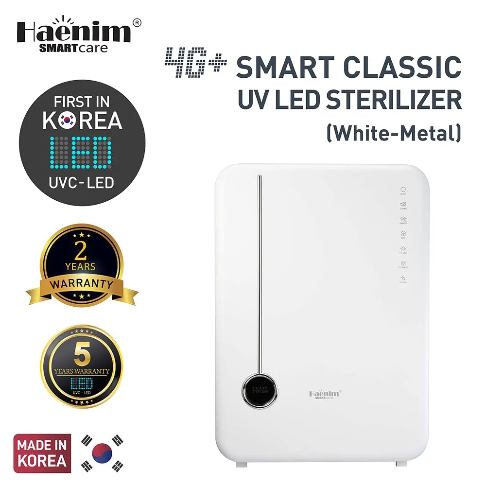 Haenim 4G  Smart Classic (White Metal) UVC-LED Sterilizer