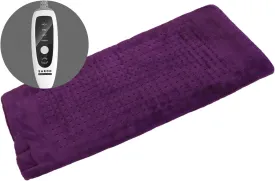Heating Pad for Back Pain Relief & Cramps, Heating Pads with Auto Shut Off Large, 4 Heat Settings Electric Heated Pad for Neck, Shoulder, Moist Dry Heat Options, Gifts for Women Men, 12" x 24", Purple