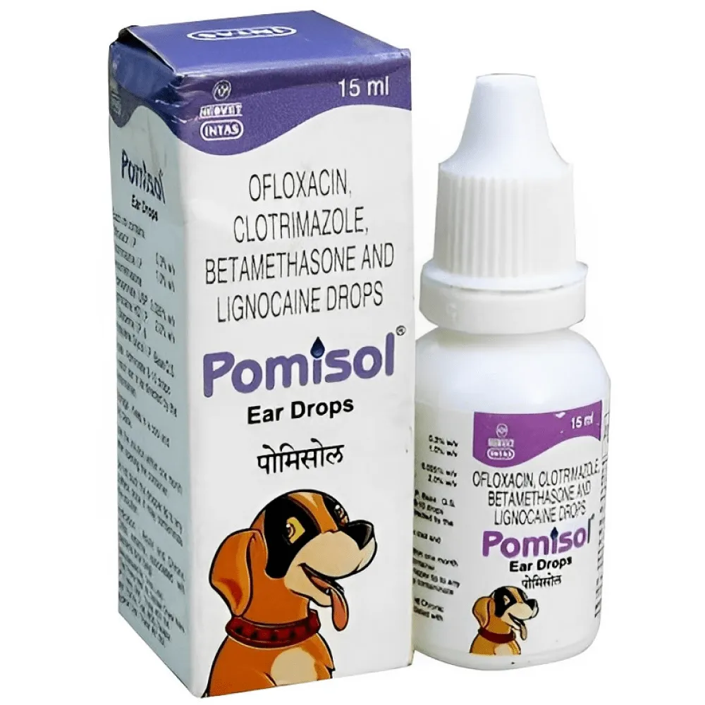 Intas Ambiflush Ear Cleanser (100ml) and Intas Pomisol Ear Drops (15ml) Combo