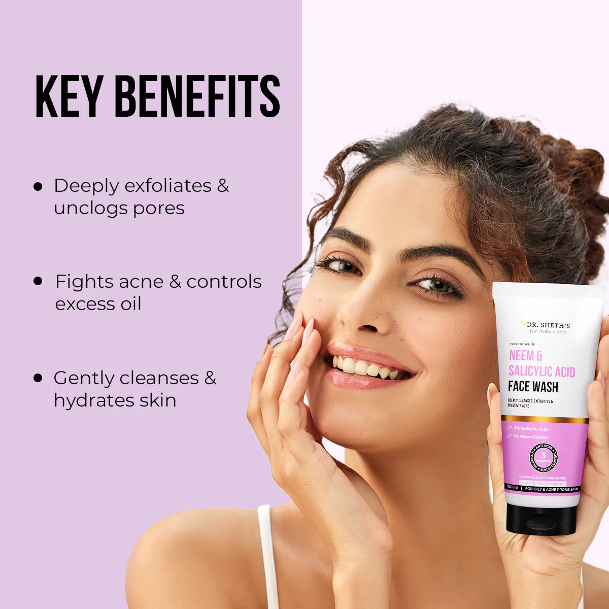 Neem & Salicylic Acid Face Wash - 100ml