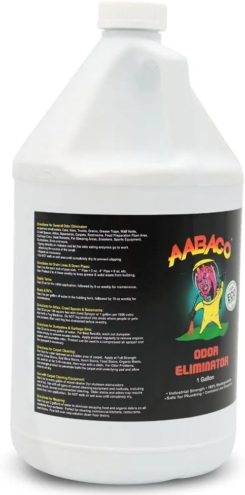 Odor Eliminator Spray For Smoke Pet Urine Carpet Smells & More - Deodorizer Used To Control Unpleasant Odors In Your Home - Remover for Unwanted Animal Smell (1 Gallon)