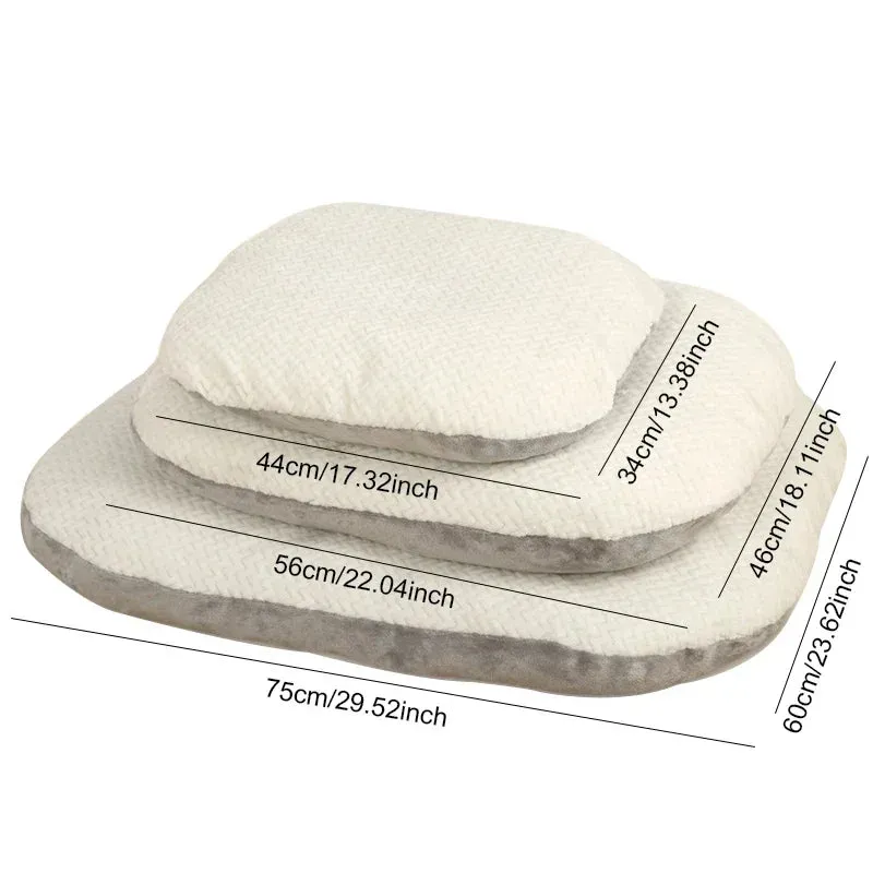 Pet Dog & Cat Bed Mat | Large Dog Sofa Bed | Warm Pet Nest Kennel for Small, Medium & Large Dogs, Puppies & Kittens | Plus Size Sleeping Mattress