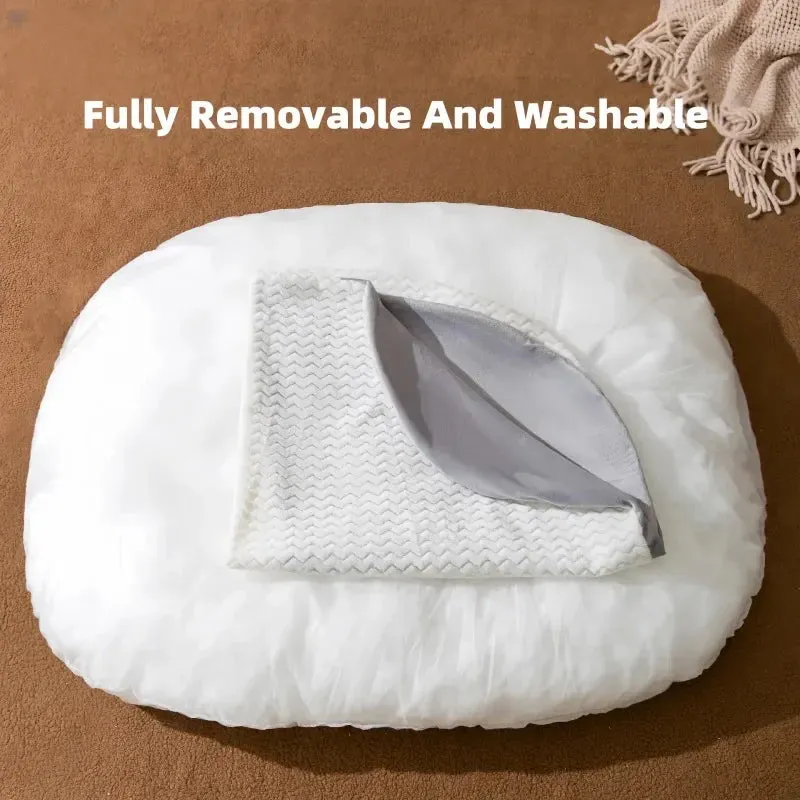 Pet Dog & Cat Bed Mat | Large Dog Sofa Bed | Warm Pet Nest Kennel for Small, Medium & Large Dogs, Puppies & Kittens | Plus Size Sleeping Mattress