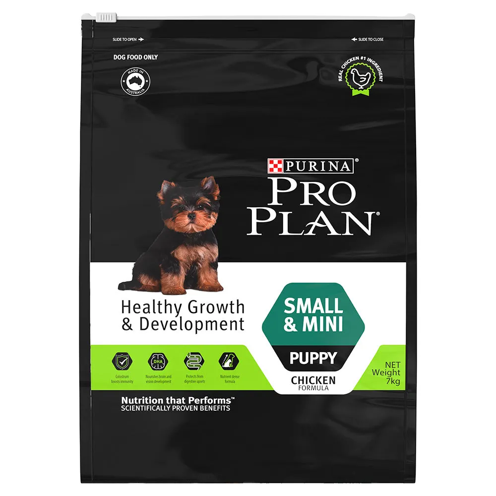 Purina Pro Plan Puppy Healthy Growth & Development Small & Toy Dry Dog Food