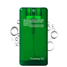 Pyunkang Yul [PKY] Ultimate Get Ready Quick Clear Mist for Sensitive Skin, Intensely Calms & Soothes Redness with Cica & Tea Tree, Compact size, Korean Skincare (0.51 Fl. oz, 15ml)