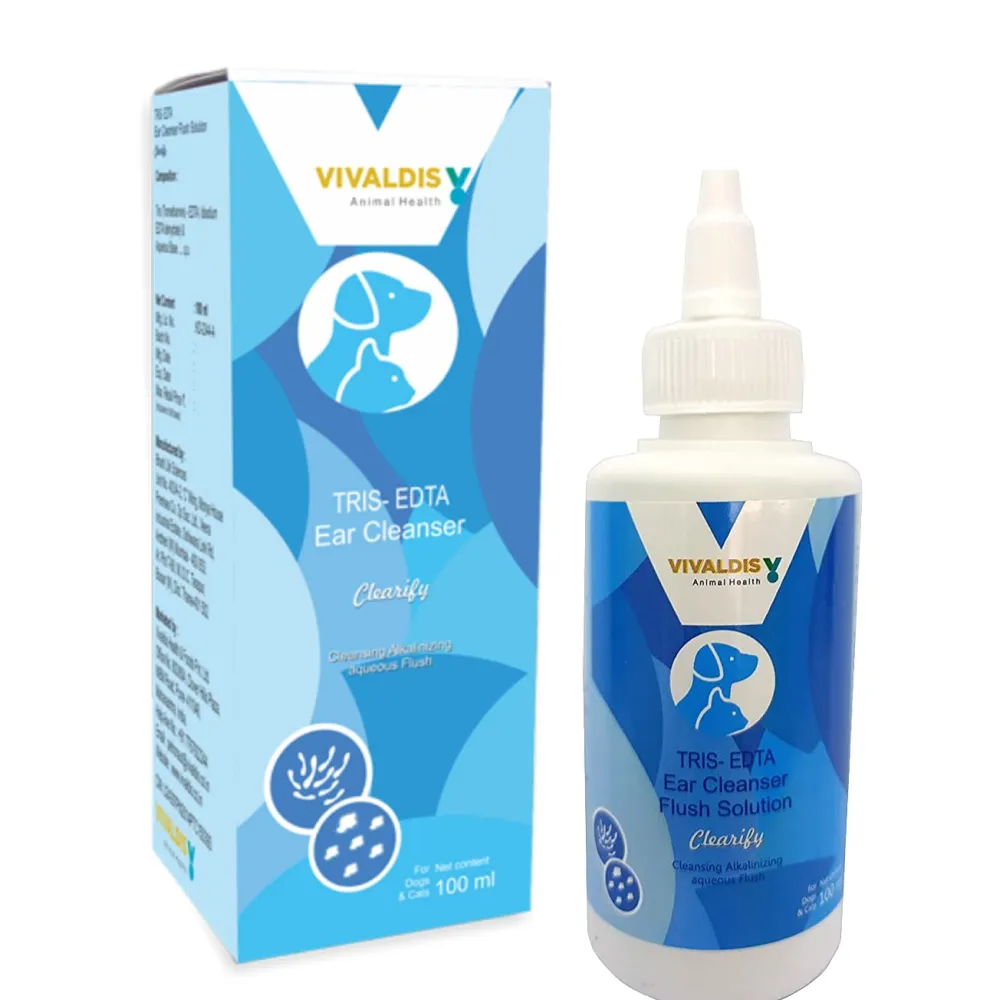 Vivaldis Clearify Ear Cleanser (100ml) and Otisoothe Ear Drops (50ml) Combo