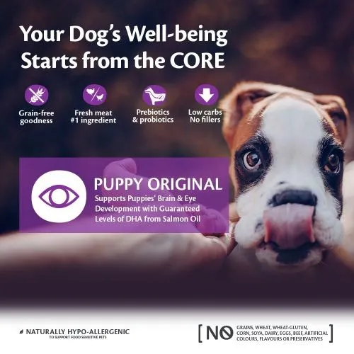 Wellness CORE Grain Free Dry Puppy Food Chicken and Turkey 1.5kg