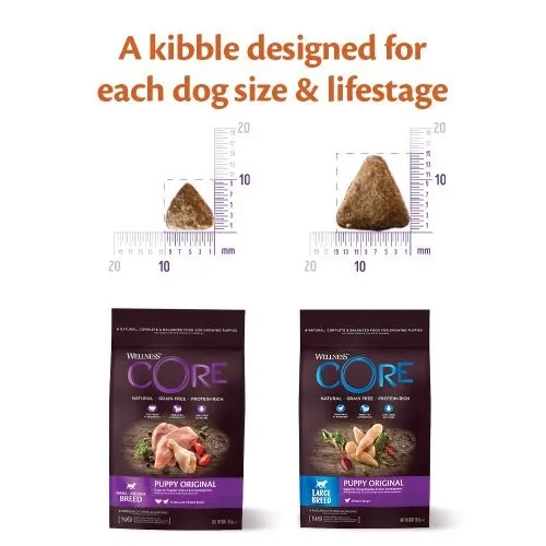 Wellness CORE Grain Free Dry Puppy Food Chicken and Turkey 1.5kg