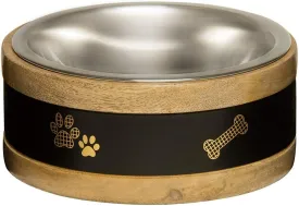 Wooden Ring Dog Bowl 0.5ltr