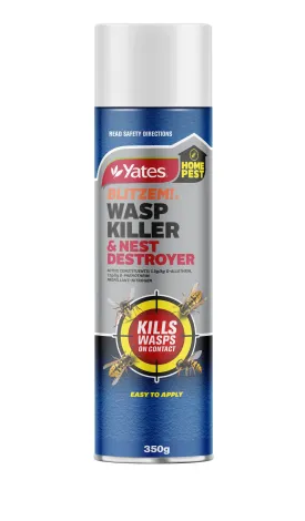 Yates Home Pest Blitzem! Wasp Killer & Nest Destroyer